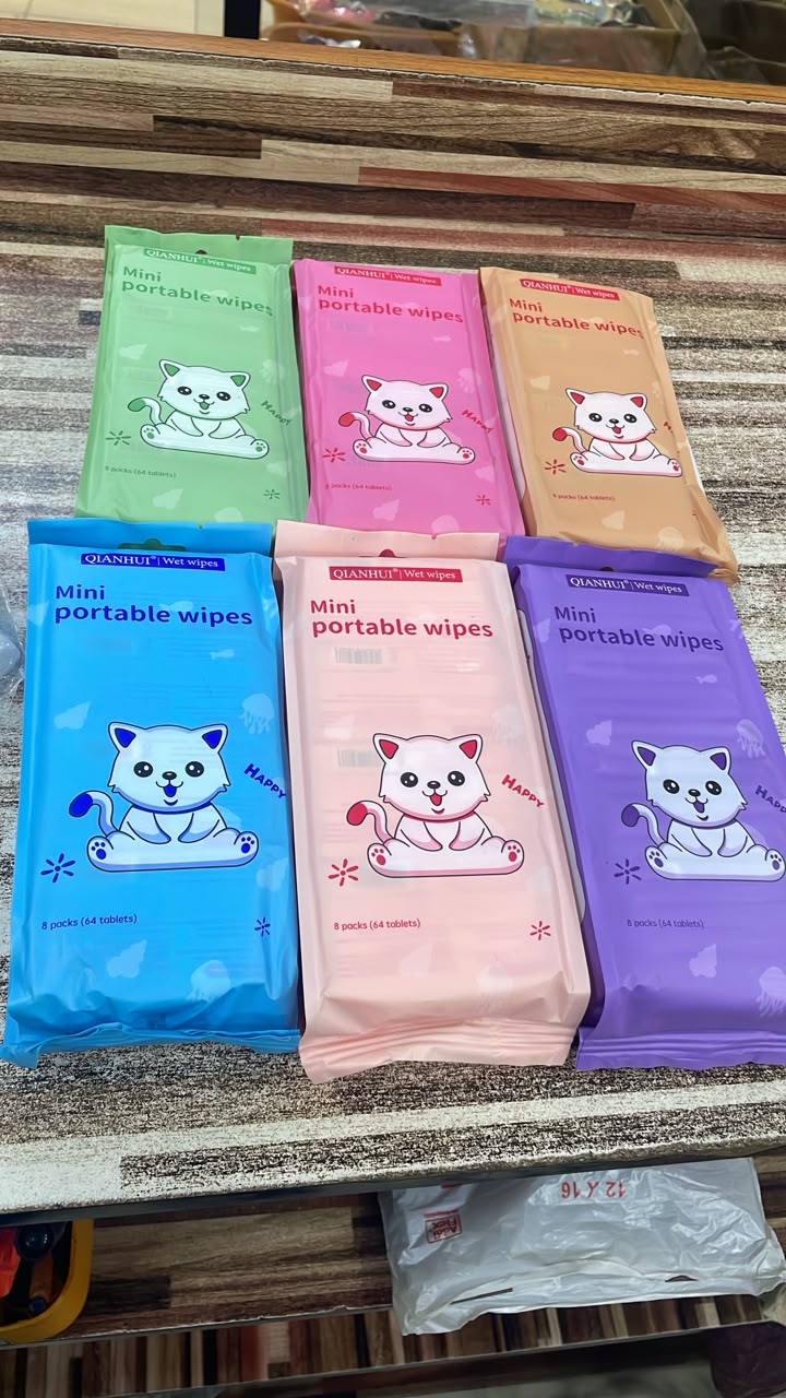 Fresh Paw Mini Wet Wipes